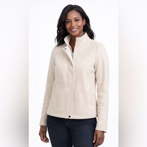 NWT Winter White Moto Jacket